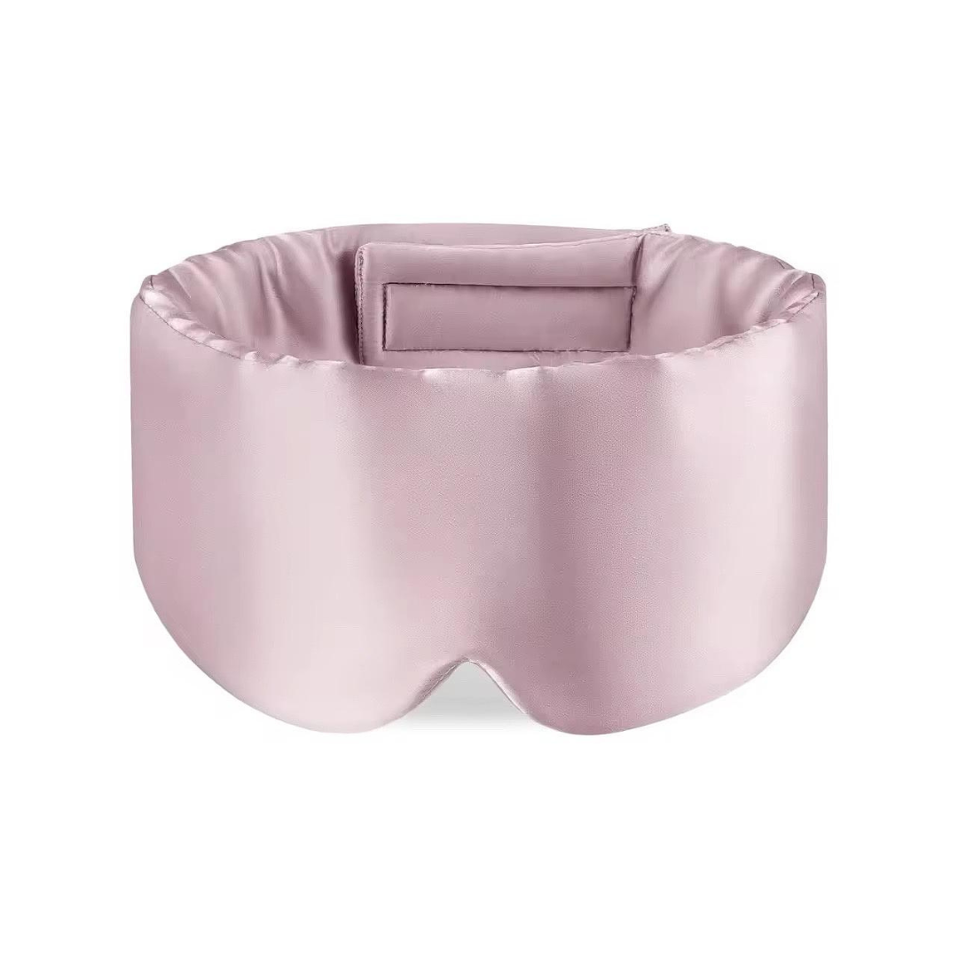 PureSatin™ silk sleep mask rose mist – Dreamomi